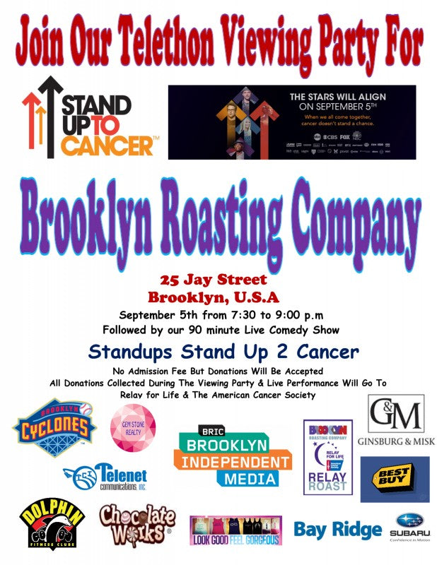 Standups Stand Up to Cancer at BRC, You Can Too.