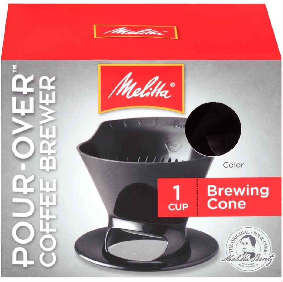 MELITTA 1-CUP POUR-OVER COFFEE BREW CONE