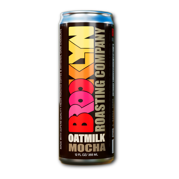 NEW Oatmilk Mocha Latte from Brooklyn Roasting Company